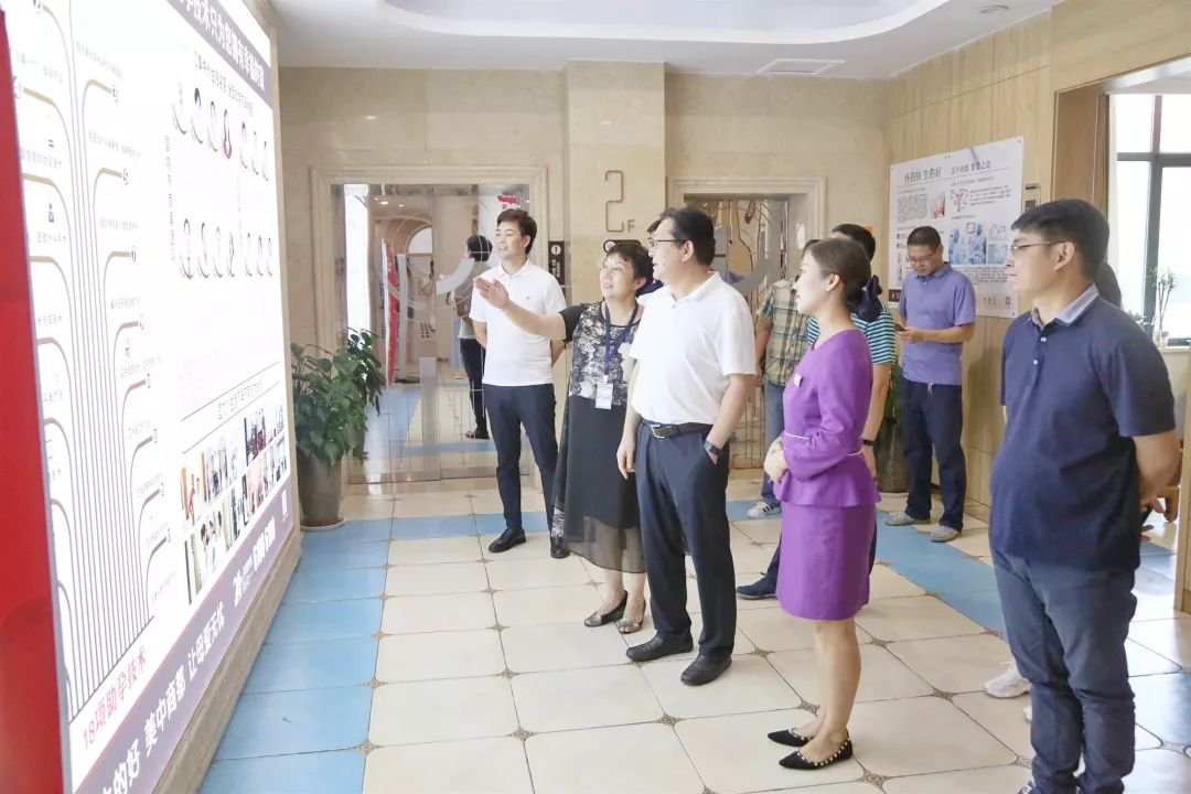 热烈欢迎洛阳市西工区政协主席张天宝莅临我院参观指导